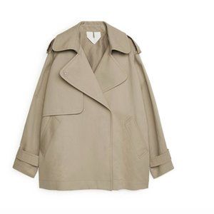 NWT Arket Short Trench Coat